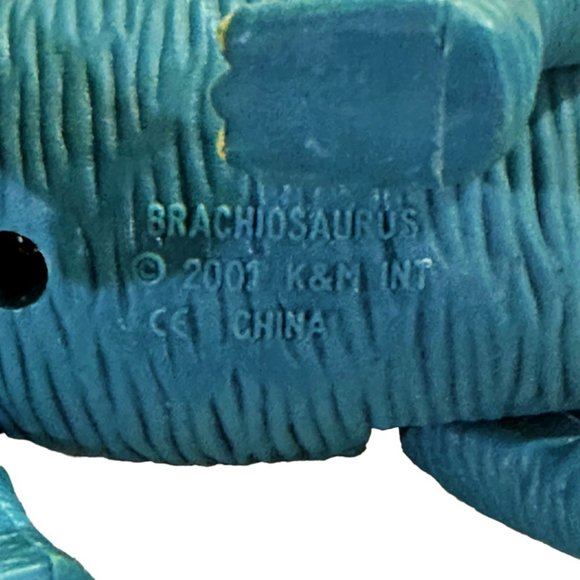 Vintage Dinosaurs Action Figure Toys - Lot of 6 Posable (4) by K&M 2001 & 2004 - Picture 4 of 11